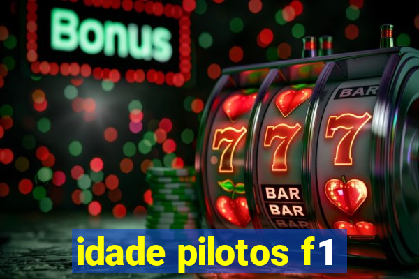 idade pilotos f1